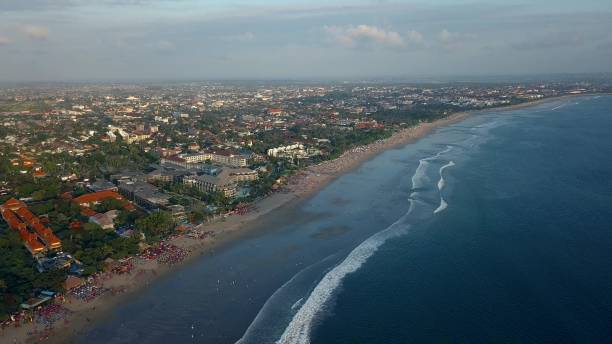 istock Great views from the sky to the beach at the ball 855455374