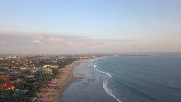 istock Great views from the sky to the beach at the ball 855462576