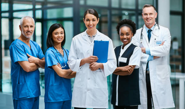 istock Ordinary people with an extraordinary career in saving lives 855467402