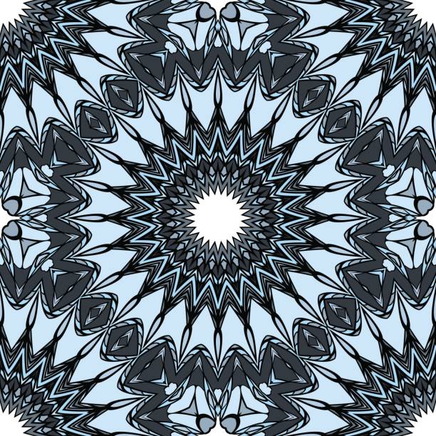 istock Fabric print for wallpaper colors floral ornament. vector illustration. seamless pattern 855467734