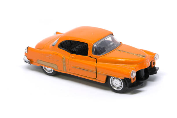 istock Toy car isolated on white backgrounds 855474820