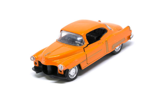 istock Toy car isolated on white backgrounds 855474864