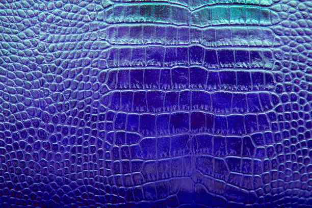 istock Textured background of genuine leather in crocodile skin pattern 855475196
