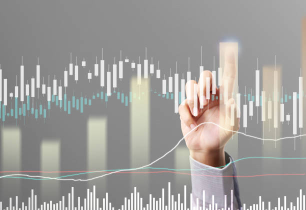 istock Businessman plan graph growth and increase of chart positive indicators 855475542