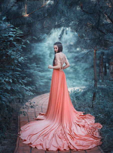 istock The elf walks in the summer garden 855478934