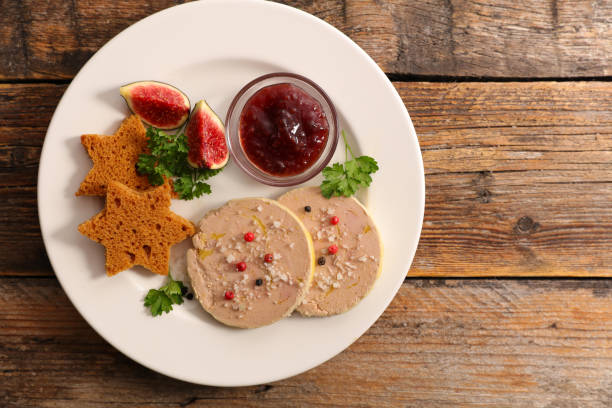 istock foie gras,gingerbread and jelly fig 855494404