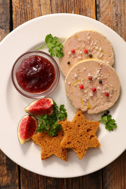 istock foie gras and canape toast 855494420