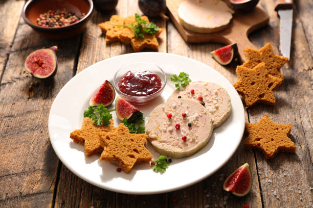 istock foie gras,gingerbread and jelly fig 855494478