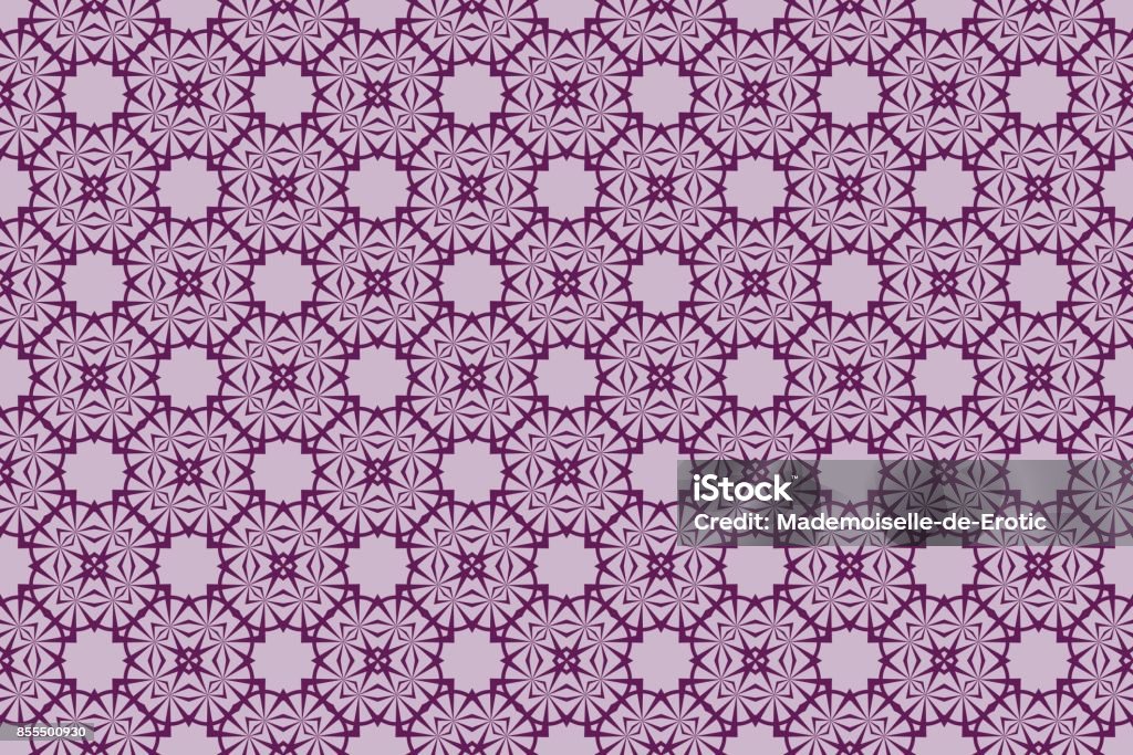 Modern Geometric Seamless Pattern Purple Color Vector Illustration For ...