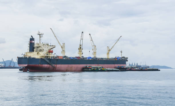 istock Logistics and transportation of International Container Cargo ship 855501290