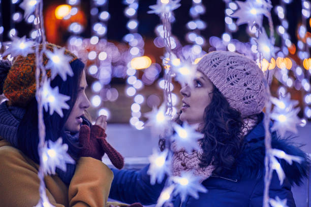 istock Enjoying Christmas Market 855509262