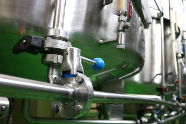 istock Equipment for brewing beer 855511840
