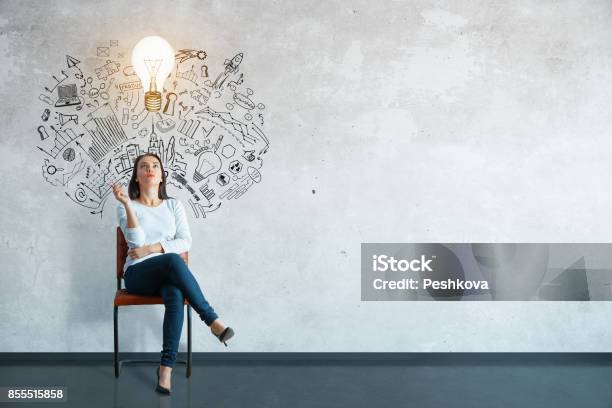 Leadership Concept Stock Photo - Download Image Now - Contemplation, Ideas, Women