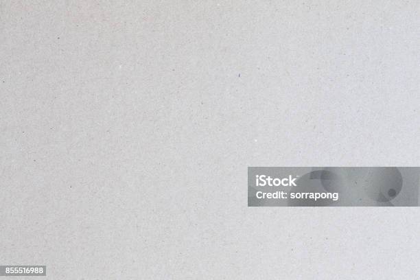 Gray Recycled Paper Texture For Backgroundcardboard Sheet Of Paper For Design Stock Photo - Download Image Now