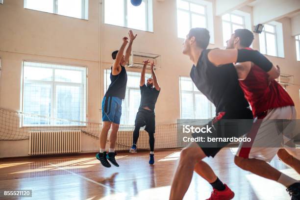 Dedicated To The Game Stock Photo - Download Image Now - Basketball - Sport, Basketball - Ball, Adult