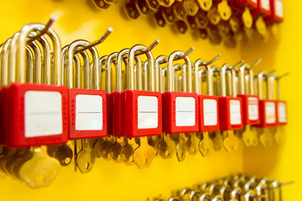 Photo of Lockout Tagout