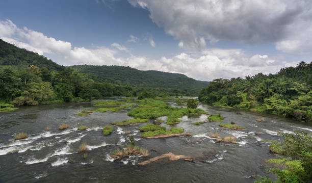 istock Chalakkudy river in Kerala, India 855532434