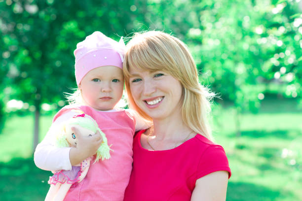 istock Mom and daughter for a walk. 855536938