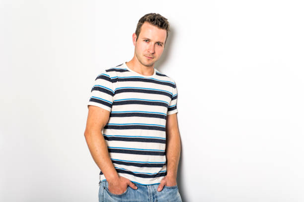 istock handsome dude in grey, portrait 855547382