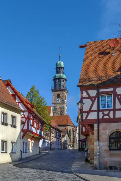 istock street in Lauf an der Pegnitz, Germany 855550492