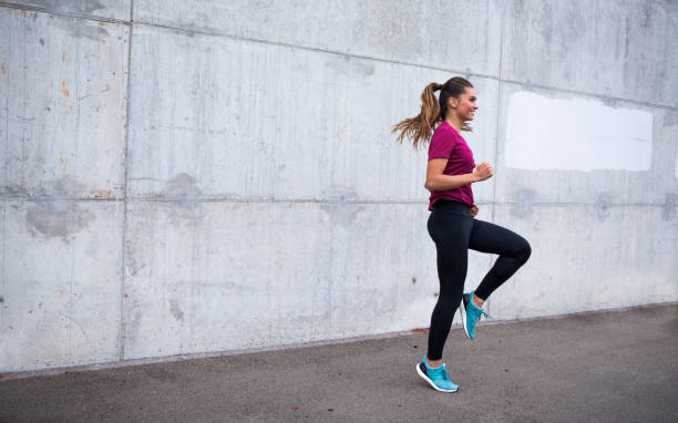 istock Woman doing cardio exercises 855563808