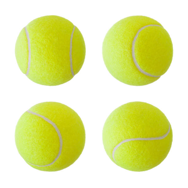 collection de balles de tennis - tennis indoors sport leisure games photos et images de collection