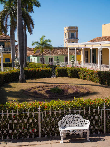 istock Trinidad, Cuba - Beautiful colonial square Plaza Mayor 855570868