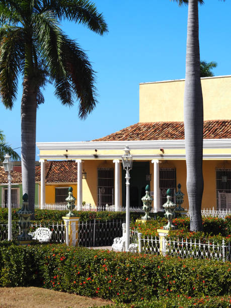 istock Trinidad, Cuba - Beautiful colonial square Plaza Mayor 855571008