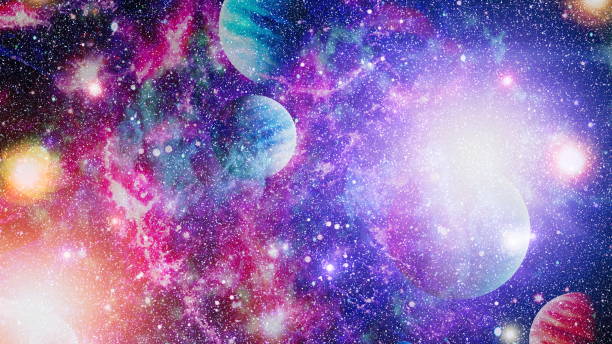 istock planets, stars and galaxies in outer space showing the beauty of space exploration. Elements furnished by NASA 855584594