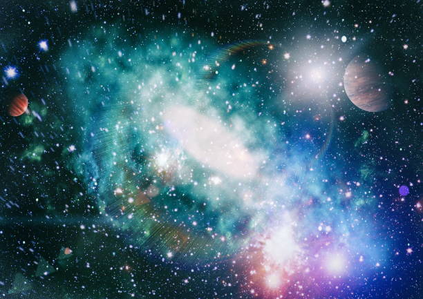 istock planets, stars and galaxies in outer space showing the beauty of space exploration. Elements furnished by NASA 855587758