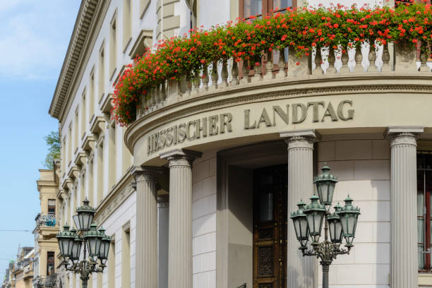 istock Hessian Landtag, Wiesbaden 855591316