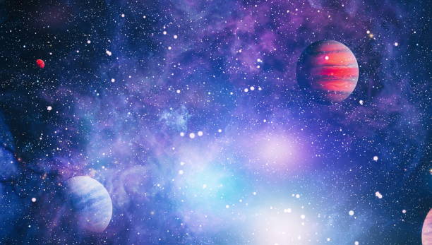 istock planets, stars and galaxies in outer space showing the beauty of space exploration. Elements furnished by NASA 855600404