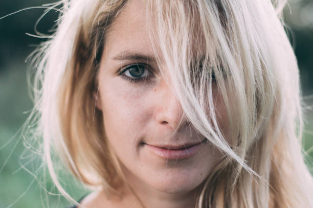 istock Close up girl portrait 855608822