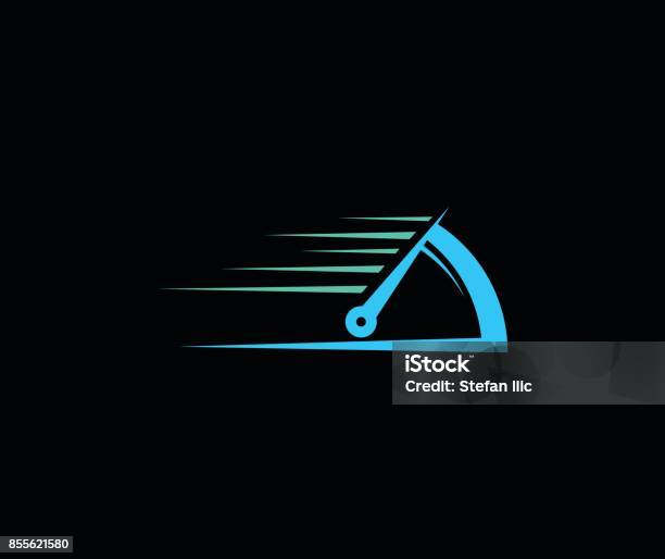 Car Icon Stock Illustration - Download Image Now - Speed, Logo, Speedometer