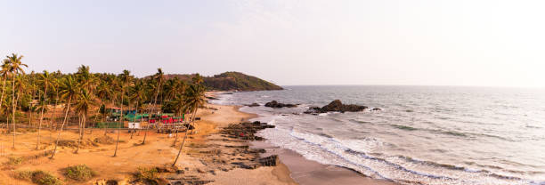 istock Vagator and Ozran beach at sunset 855625036