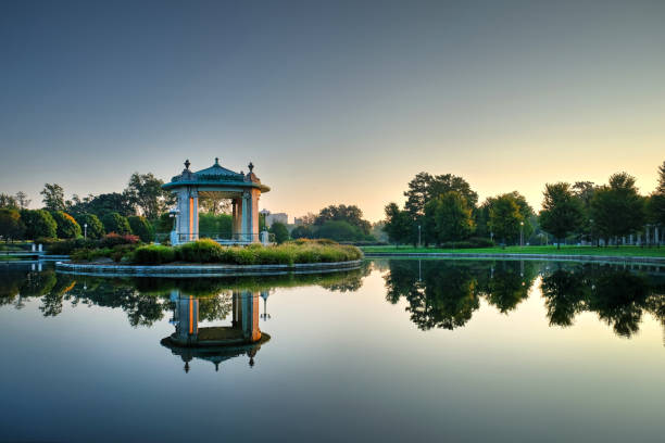 istock Forest Park bandstand in St. Louis, Missouri 855627882