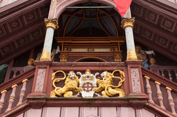 retail of Old town hall in Mulhouse - Alsace - France