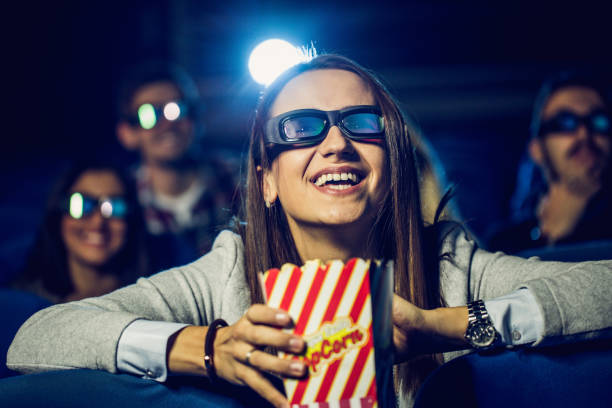 istock Girl watching a movie 855660374