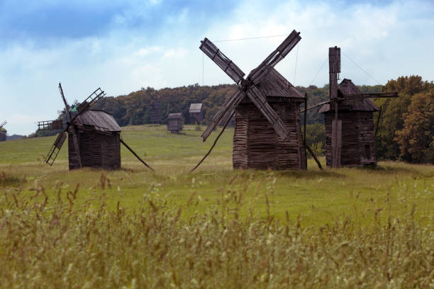 istock Mills in the Pirogovo Museum 855663482