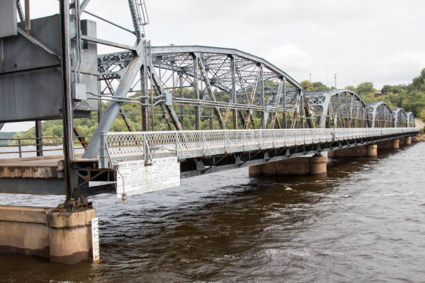 istock Going under the Stillwater Bridge on the St Croix River 855664524