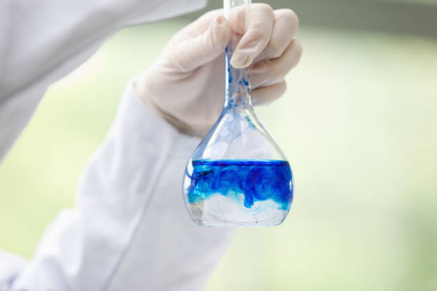 istock Close up of a flask 855666680