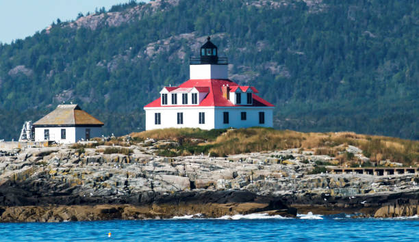 istock Egg Rock Lighthouse in Bar Harbor Maine 855667240