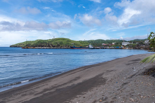 istock Basco port and beach in Batanes 855695088
