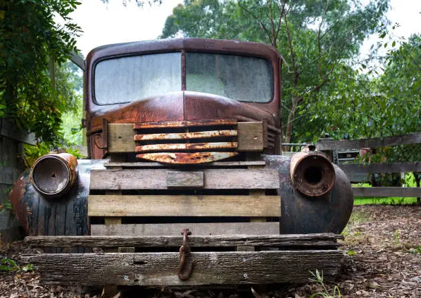 Oldsmobile in the rain, Australia