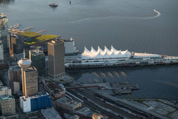 istock Vancouver Downtown Aerial View 855728900