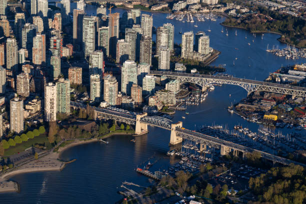 istock Vancouver Downtown Aerial View 855729022