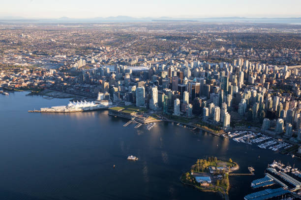 istock Aerial View of Downtown Vancouver 855729358