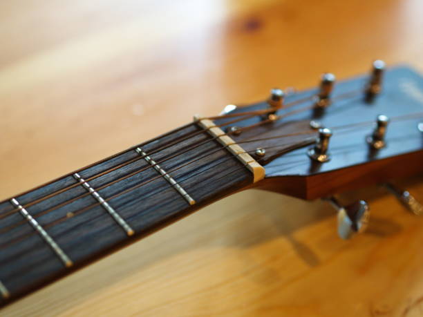 istock Closeup Classic and Folk Guitar. Beautiful Background. 855742170