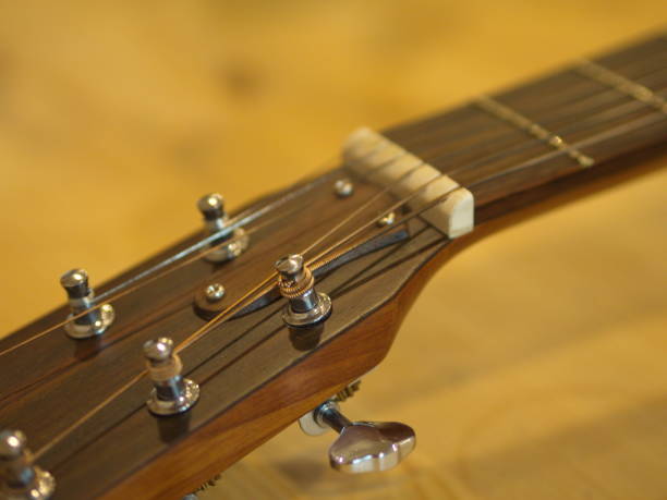 istock Closeup Classic and Folk Guitar. Beautiful Background. 855742488