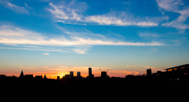 istock big city skyline at sunset 855749402